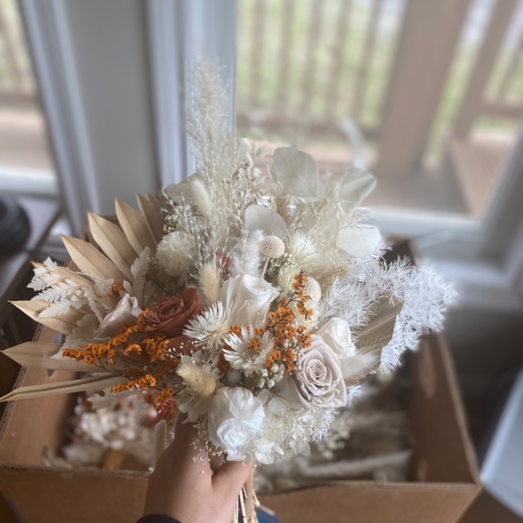 Wedding boho bouquet - Picture 2 of 2
